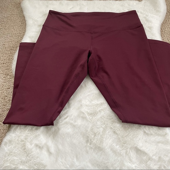 Zella burgundy 28” leggings - Picture 5 of 6